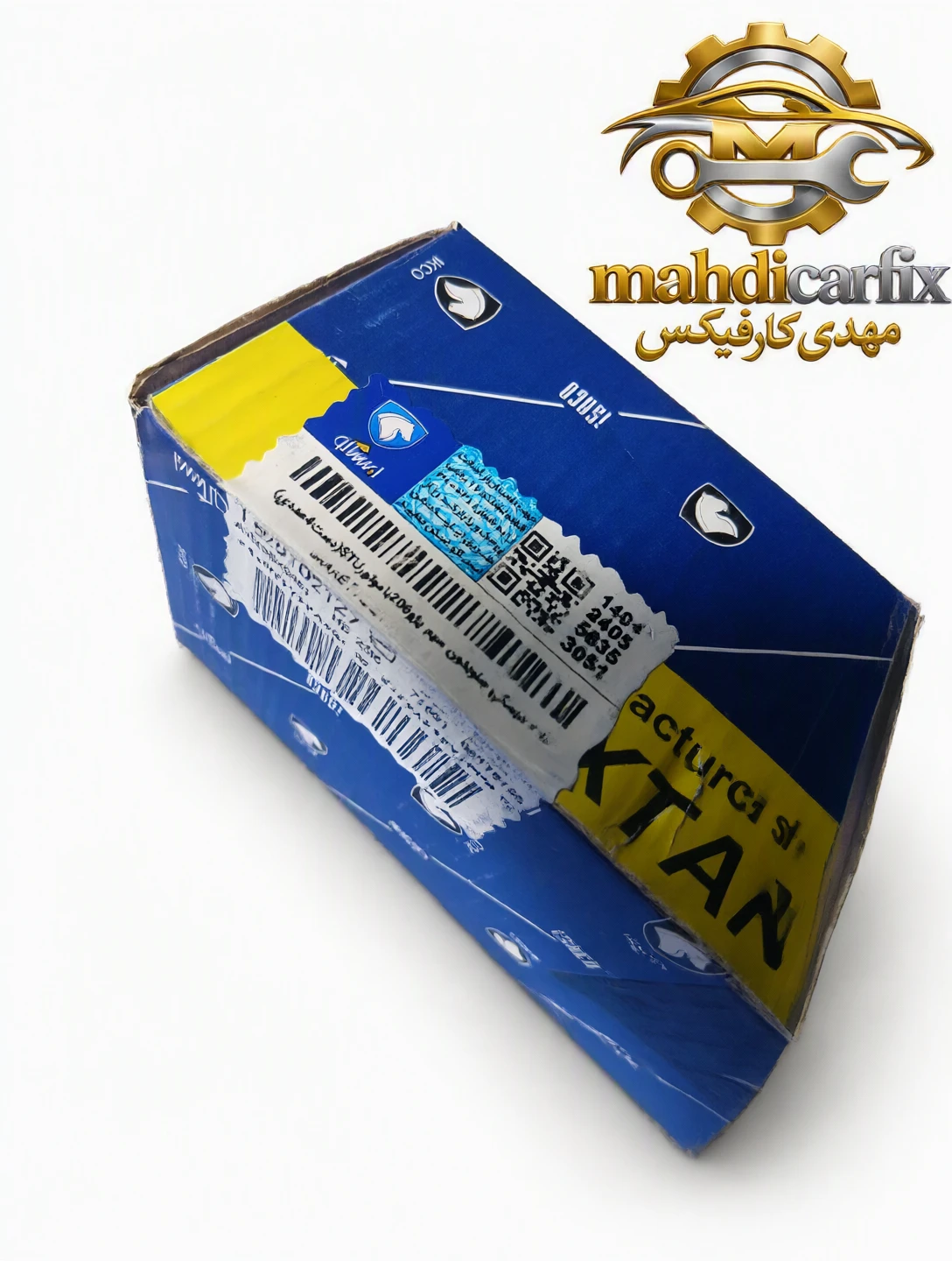 تصویر از لنت جلو 206 تیپ دو تکستار شرکتی